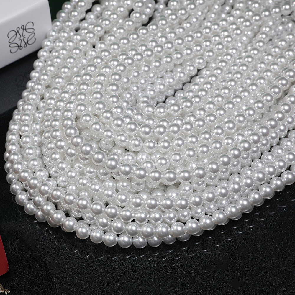 Haushalts-Tragbarer Perlenrunder Streuperlen-Schmuck
