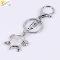 Natural Stone Crystal Key Chain