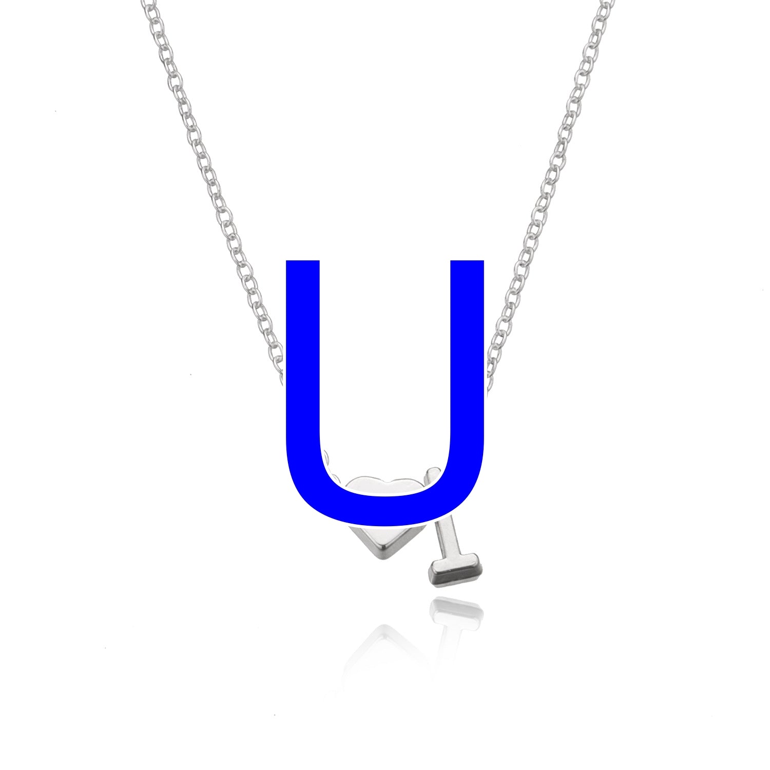 Fashion Exquisite Initial Gold And Silver Clavicle Chain