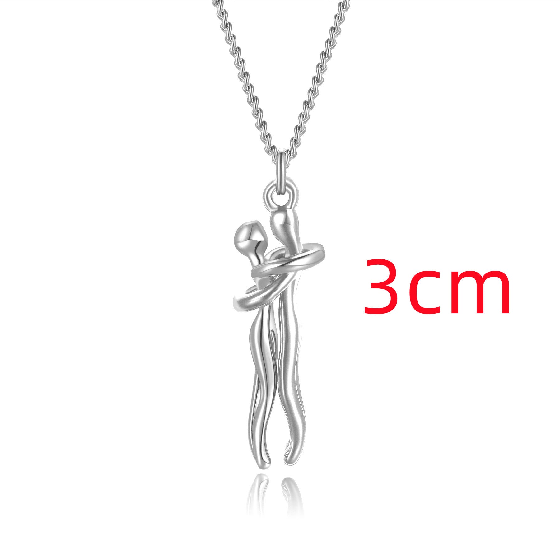 European and American original couple necklace