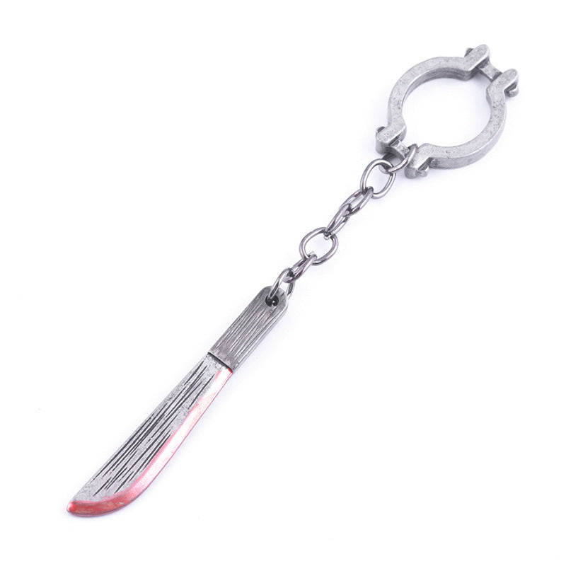 Car Keychain Halloween Theme Accessories Pendant