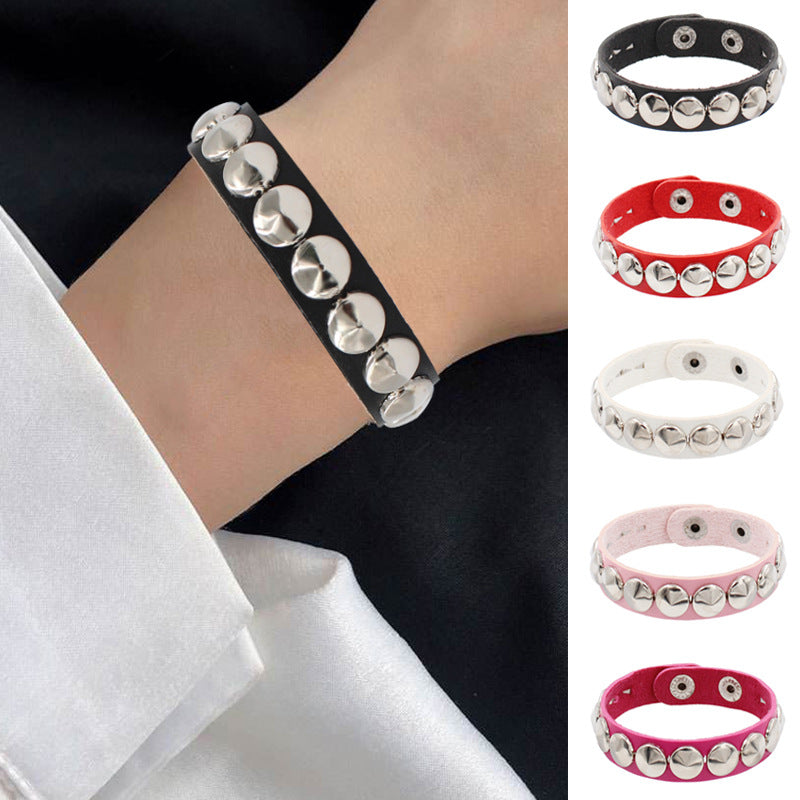 Armband für Damen aus Leder, lässiger Modetrend