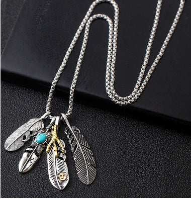 Hiphop pendant titanium steel chain pendant for men and women
