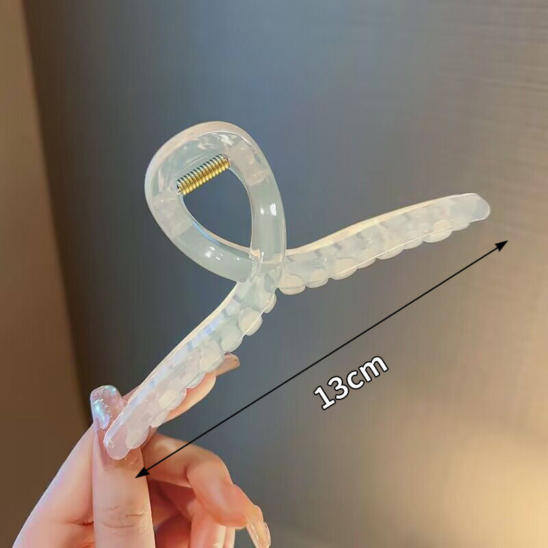 Haarspange Hai-Clip Hochwertige Temperament-Haargreifer Haarklammern Damen Kopfschmuck Haar-Accessoires Hochsteckfrisur Gadget