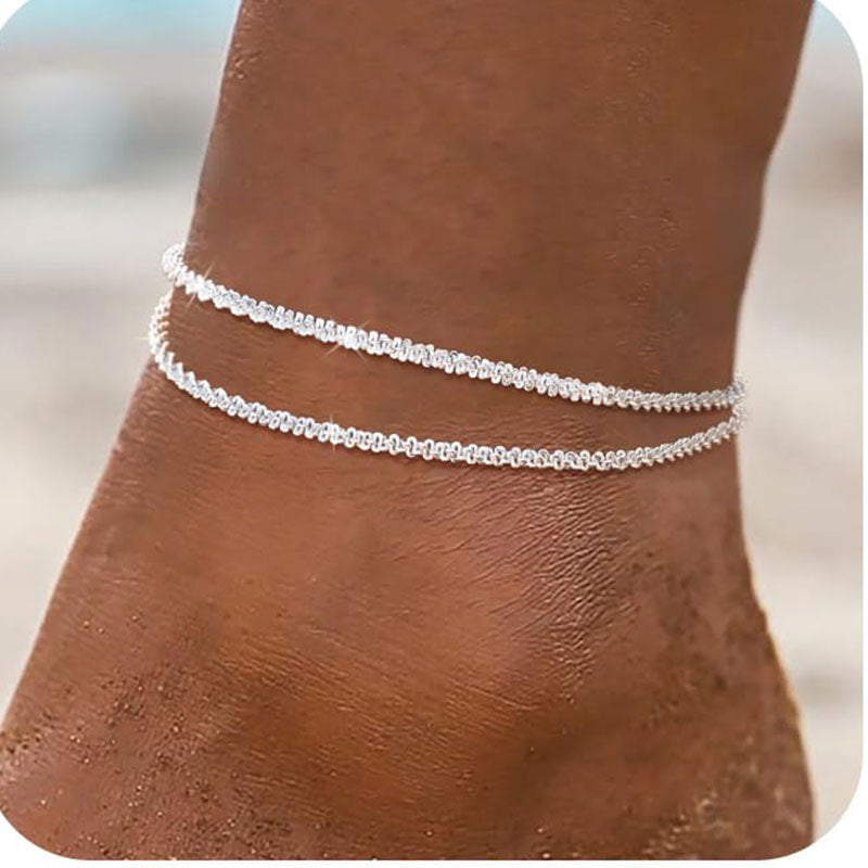 Adornos de pie para playa, juego de 3 piezas, retro, multicapa, para mujer