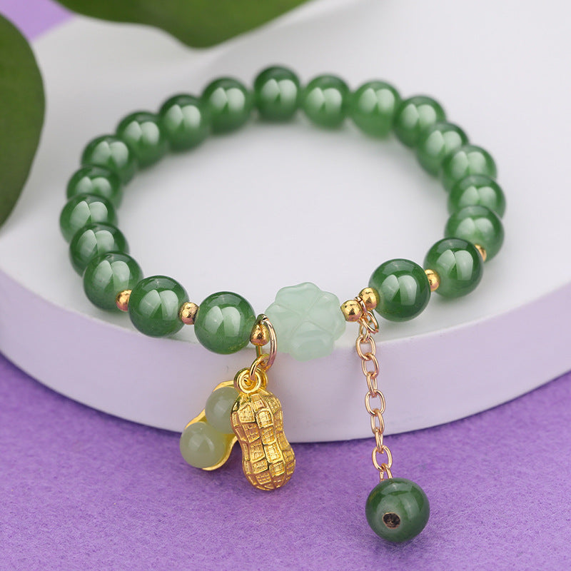 Chinese Style Accessories Bracelet Ethnic Style Aventurine