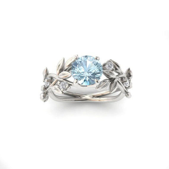 Europäischer und amerikanischer Mode-Zirkon-Schmuck Prinzessinnen-Verlobungsring