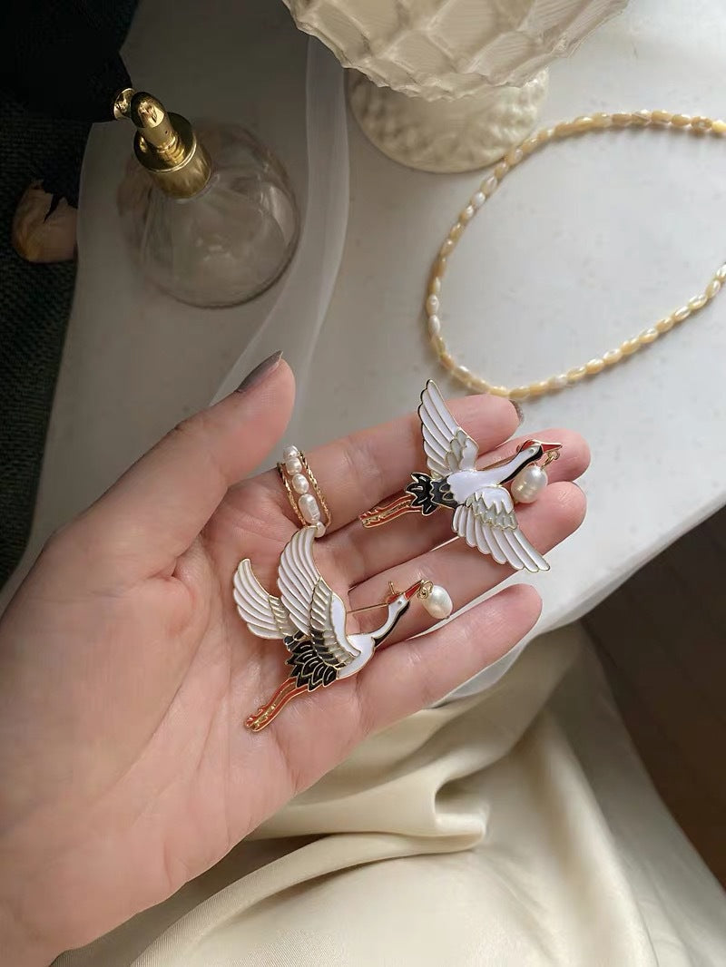Korsage, Vintage, High-End, blendfreier Schmuck