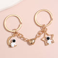 Love Magnet Astronaut Keychain Hangings