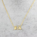 Corazón, corazón, collar, cadena de clavícula