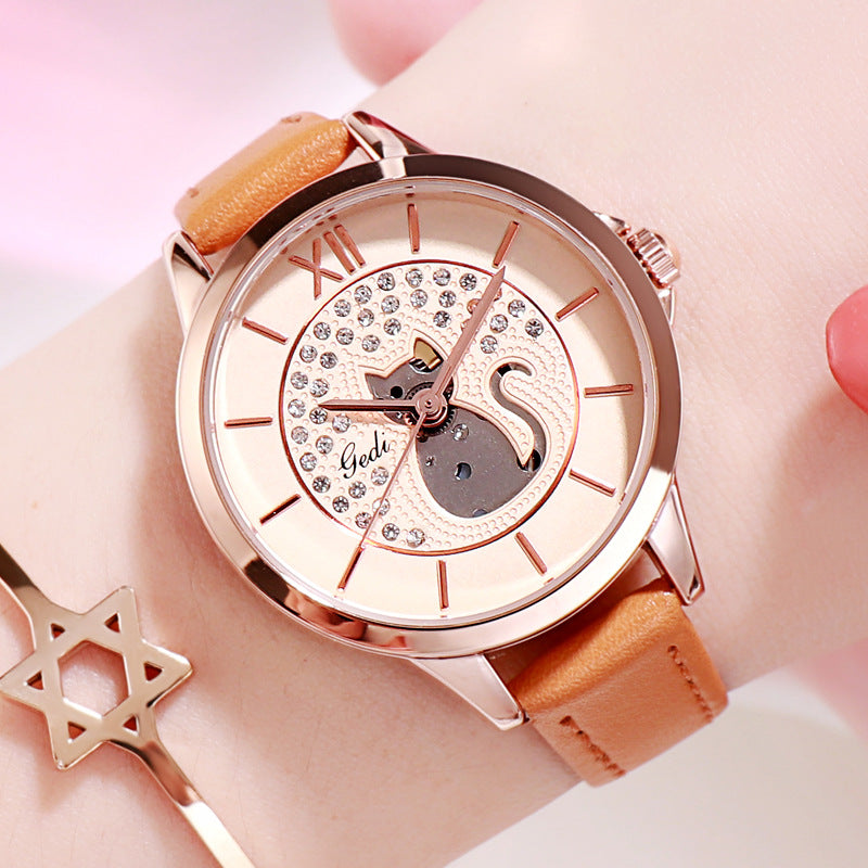 Reloj de pulsera de cuarzo para niña