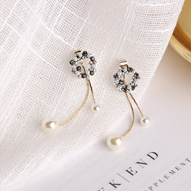 Perlenkranz-Ohrstecker