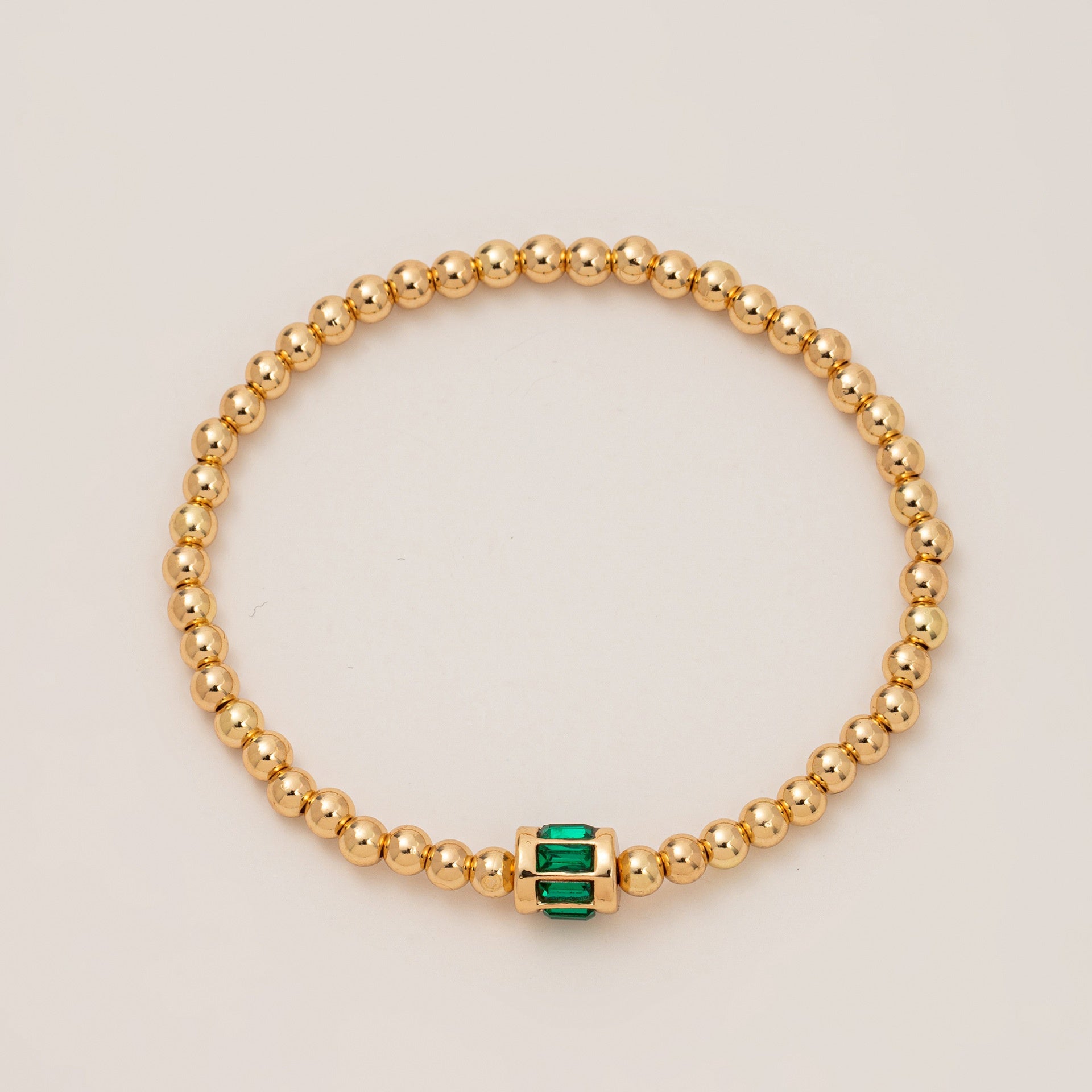 Women's Fashion Twelve Birthstone Beaded Bracelet