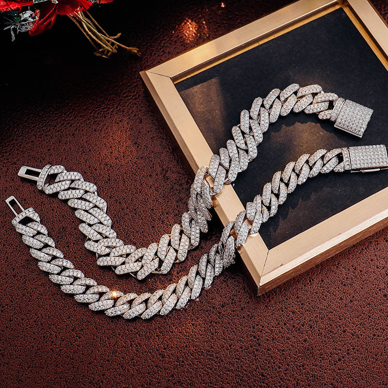 Pulsera Cubana de Personalidad para Hombre