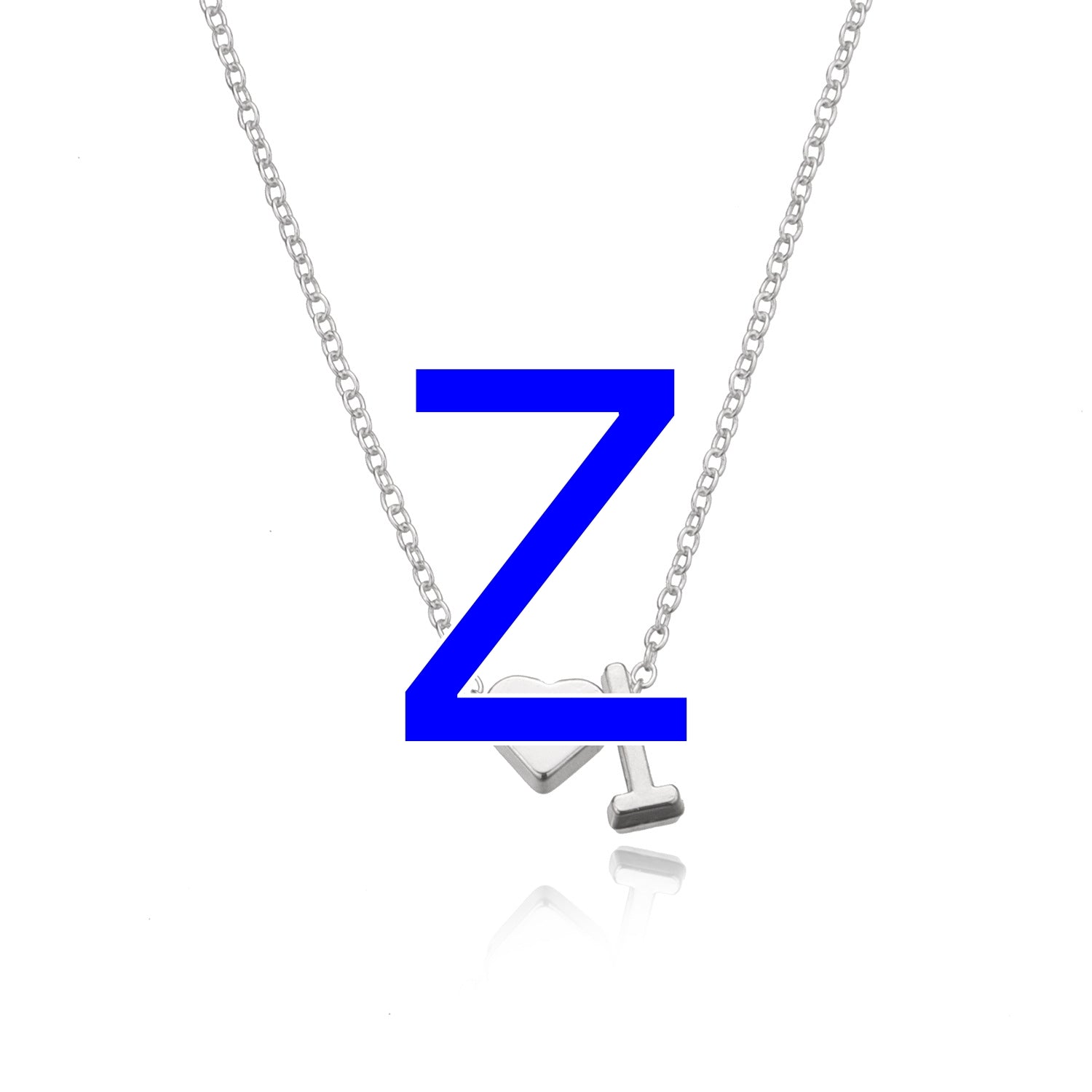 Fashion Exquisite Initial Gold And Silver Clavicle Chain