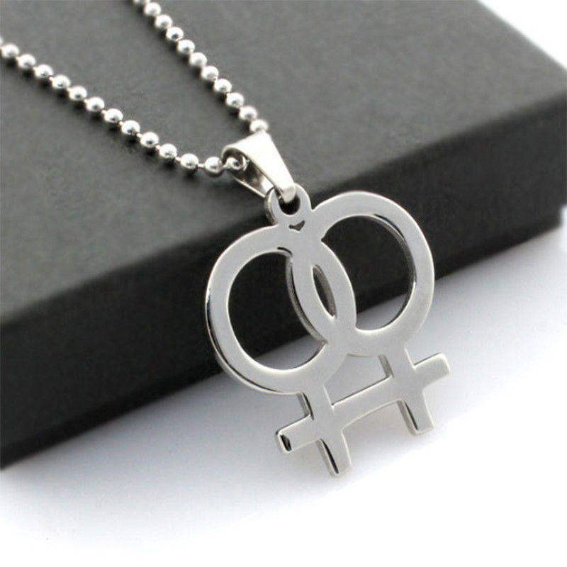 Lgbt Titanstahl-Anhänger Homo-Anhänger