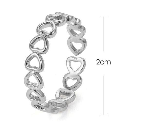 Silberfarbener Fisch Für Frauen Liebhaber Finger Valentinstag Geschenke Kreativer Verstellbarer Öffnungsring Schmuck