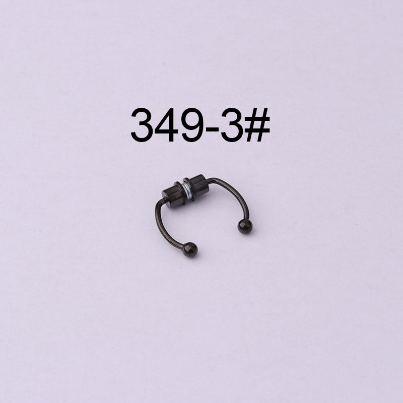 Anillo magnético de nariz de acero inoxidable sin perforación