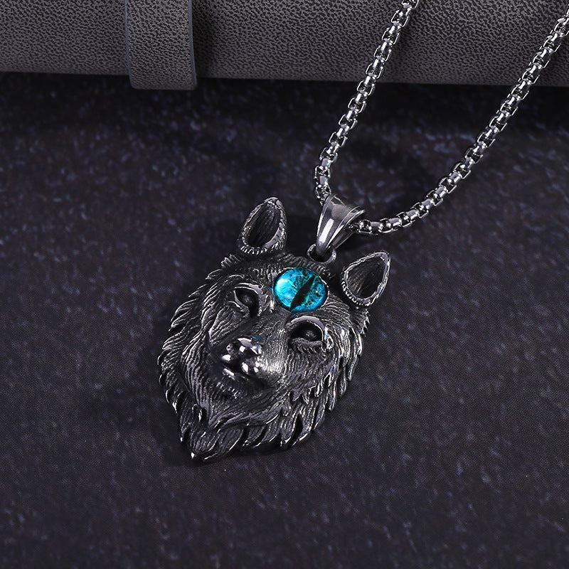 Halskette Hochwertige Metall Anhänger Herren Rock Party Punk Schmuck