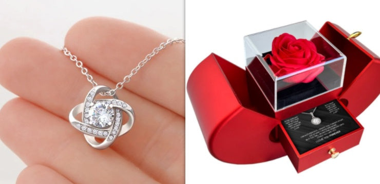 Mikro-Set runde Tasche Karat Diamant Schlüsselbeinkette