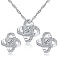 Schmuckset Halskette Ohrringe „Ewiger Stern“