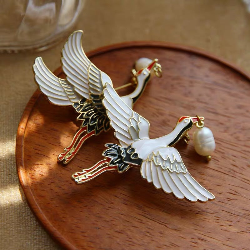 Korsage, Vintage, High-End, blendfreier Schmuck
