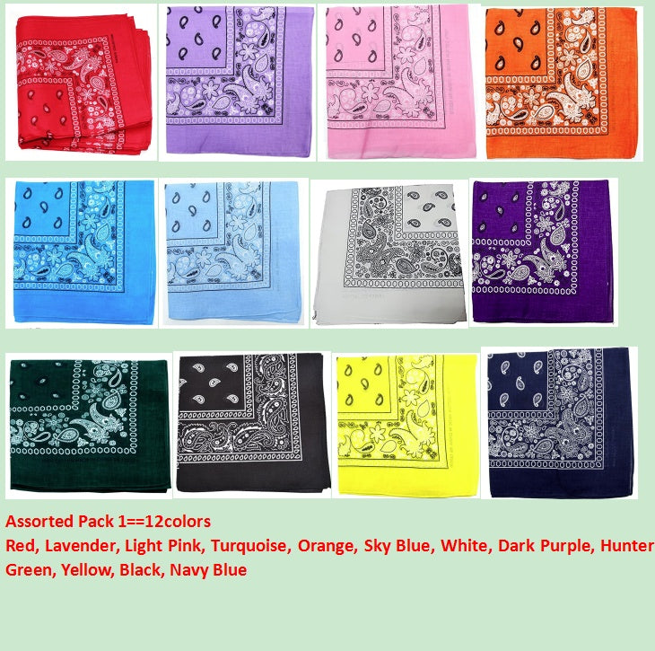 Cashew Flower Paisley Hip Hop Square Scarf