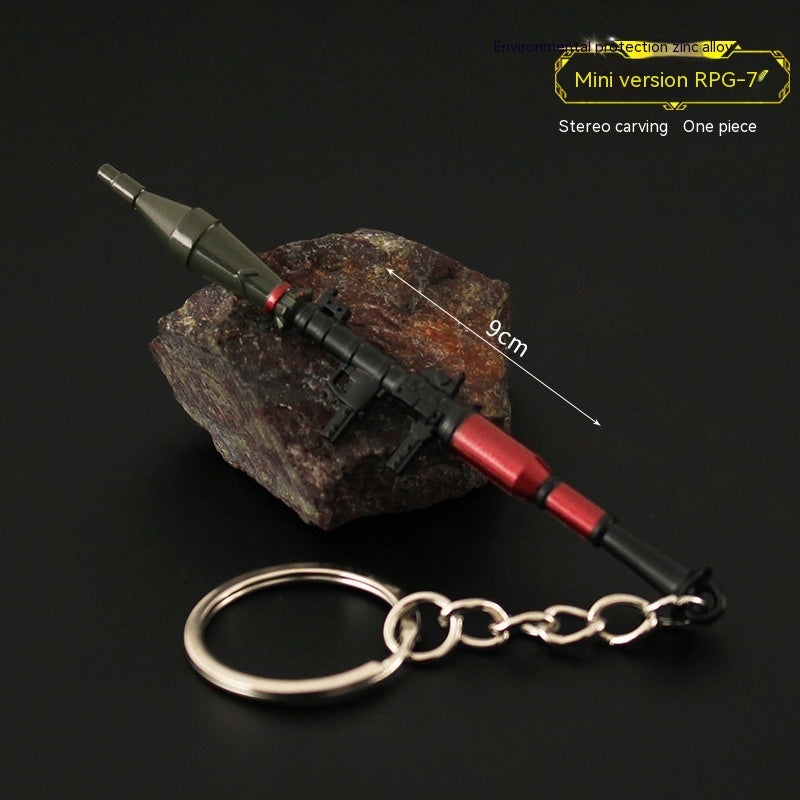 Llavero de Juguete de Metal Gun