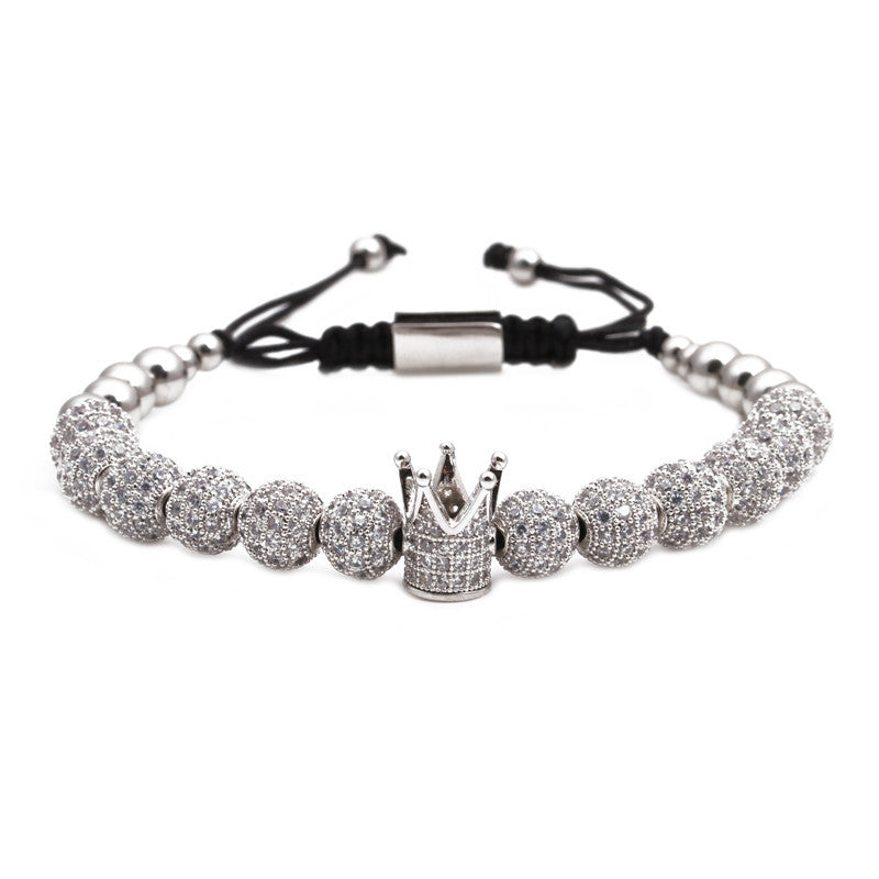 Mode Krone Zirkon Armbänder