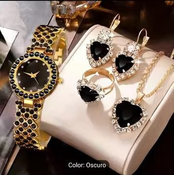 Bunte Kristalle Quarzschmuck Anzug