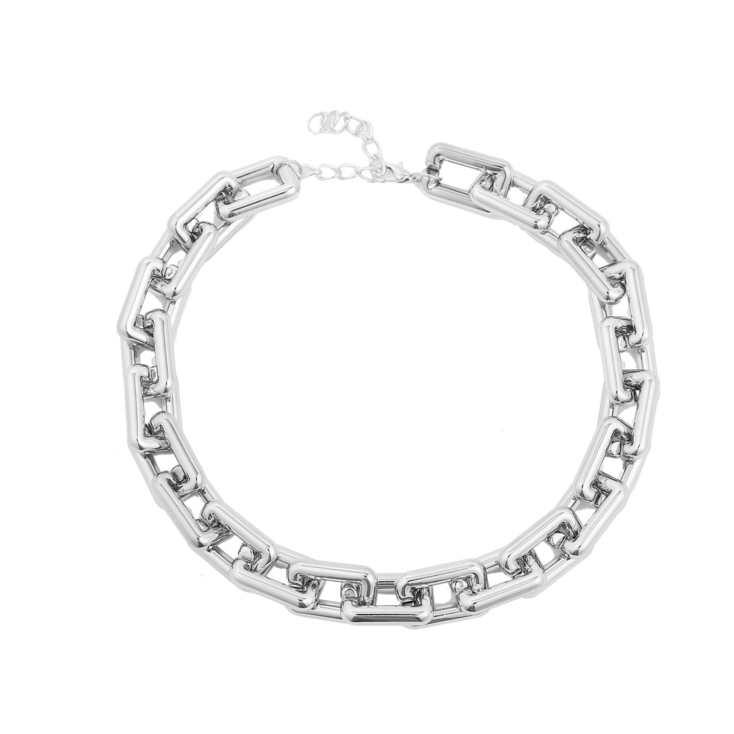 Einfache Acrylkette Halskette Damen