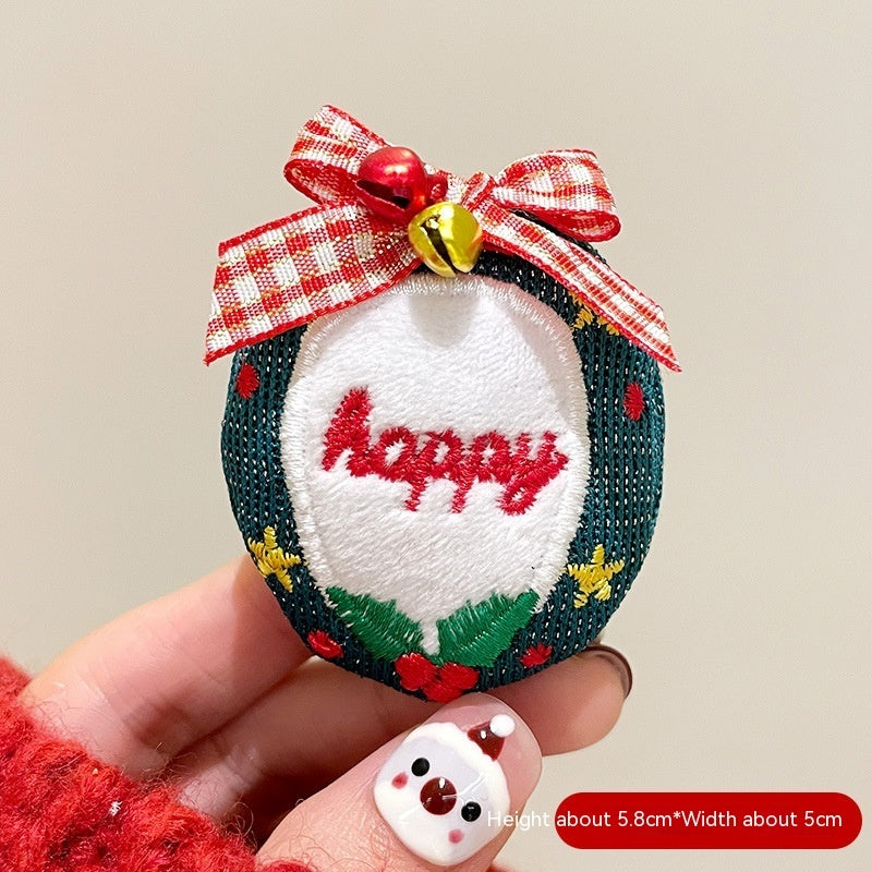 Cartoon Niedlicher Weihnachtsmann Brosche Weihnachts-Festival-Accessoires