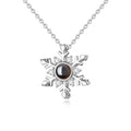 New Snow Projection Necklace For Women