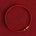 Rotes Seil Armband Handgewebte Liebe Freundinnen Paar Armbänder