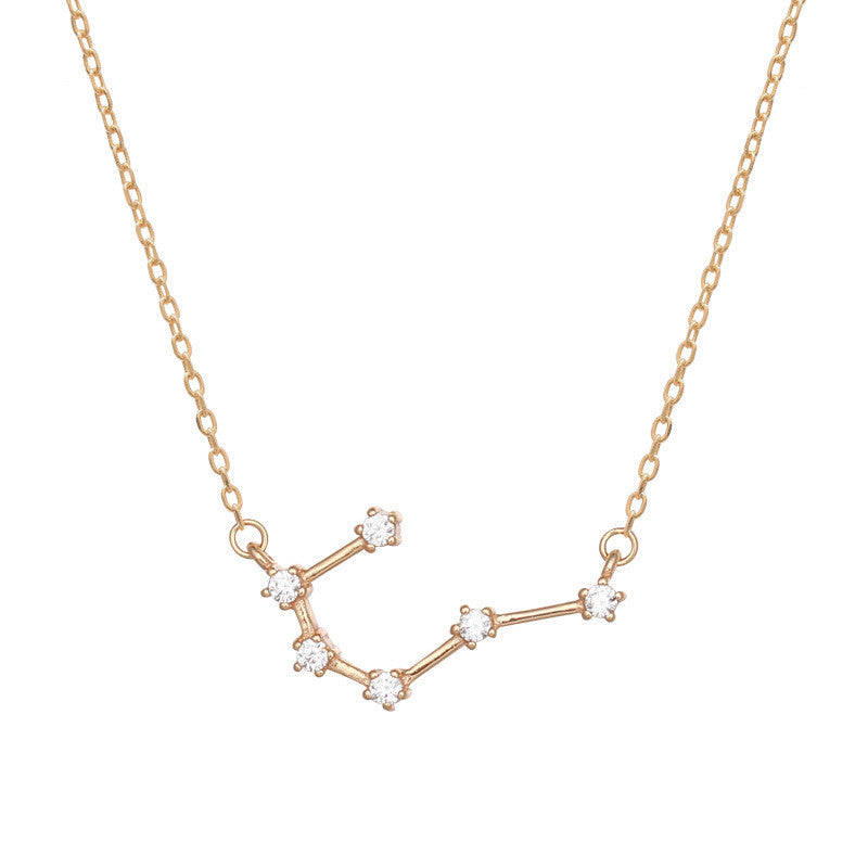 Collar con doce constelaciones para mujer