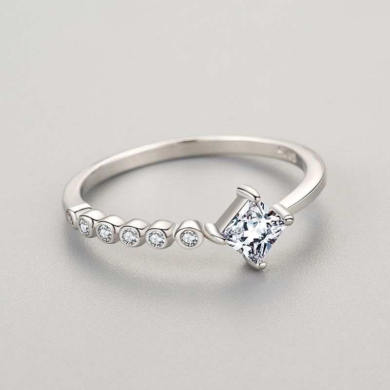 Grenzüberschreitendes Persönlichkeits-Nischen-Design Sterlingsilberring