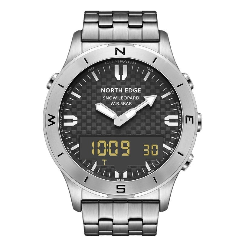 Outdoor Wasserdichte Uhr Höhenführung Smartwatch Multifunktions-Herrenarmbanduhr