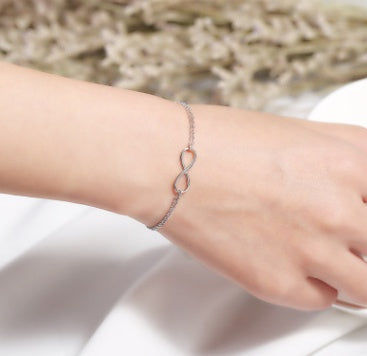 Unendliche Schmucksets Halskette Ohrringe Armband