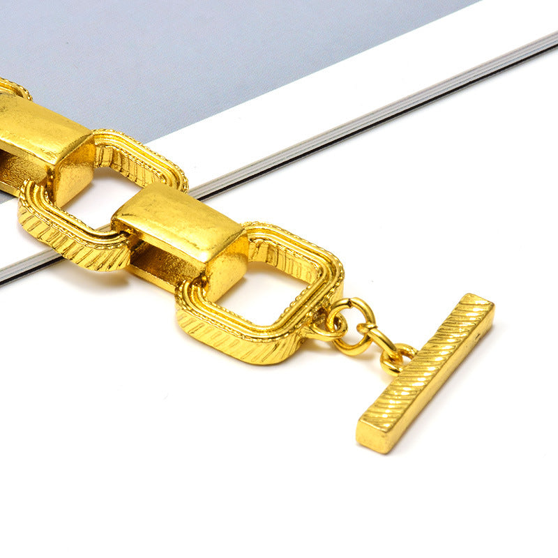 Modisches Armband mit goldener Metallschnalle für den grenzüberschreitenden E-Commerce Großhandel
