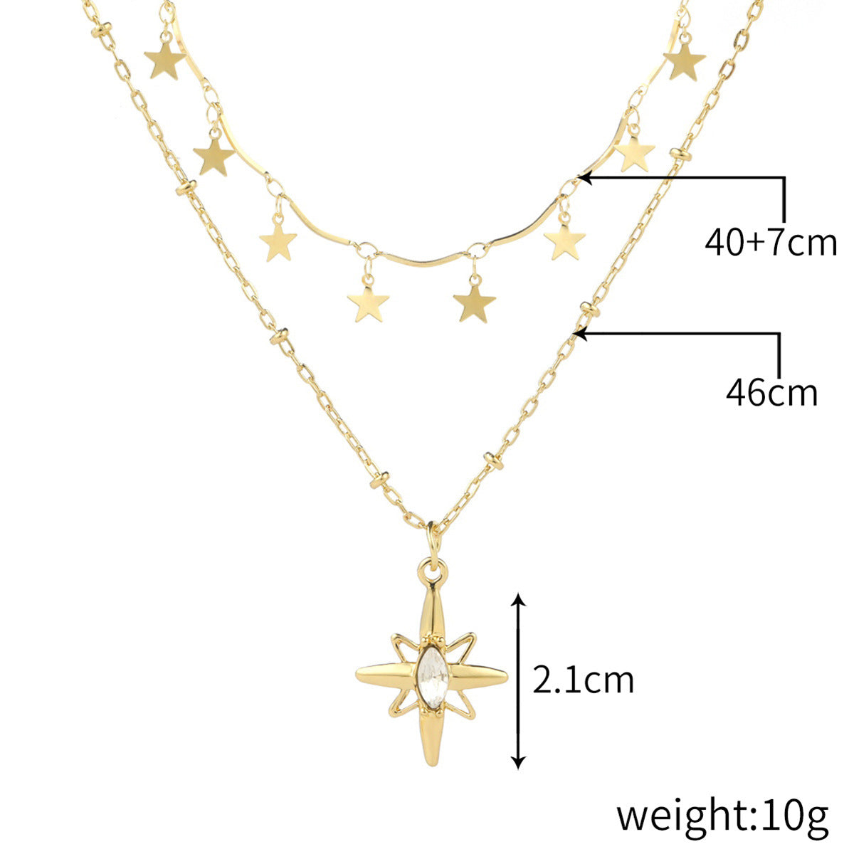 Personalized, Stylish And Simple Clavicle Chain Neck Chain Women