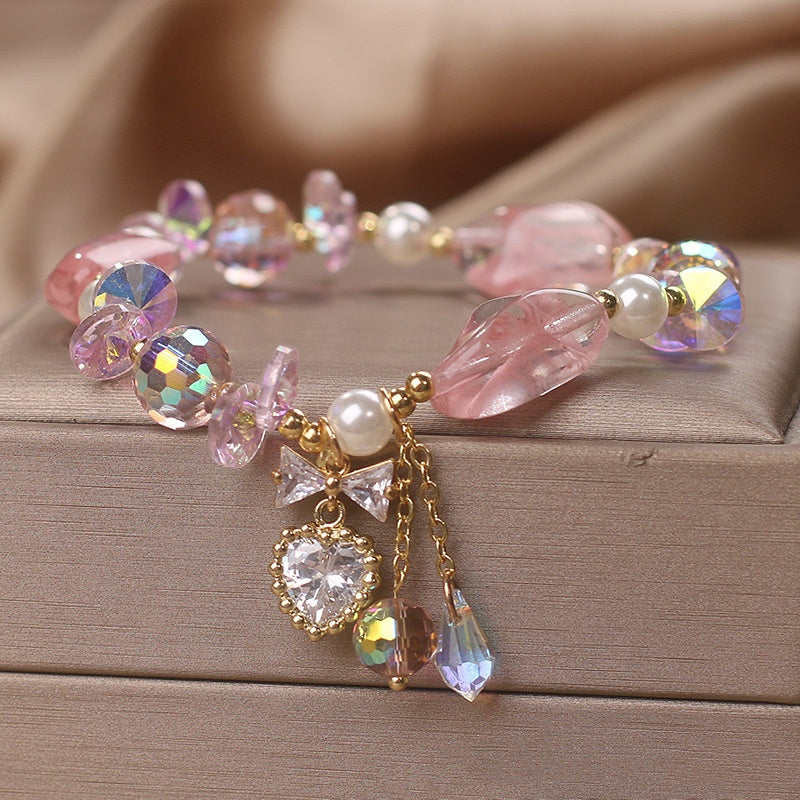 New Women's Sweet Crystal Bracelet Zircon