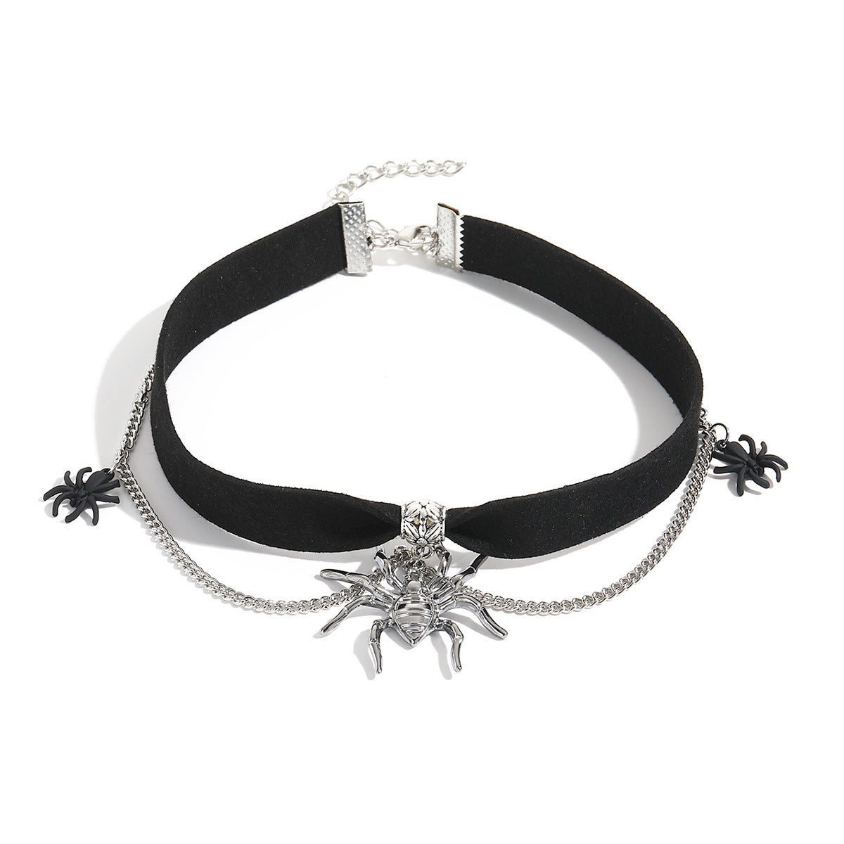Persönlichkeit Punk Dunkel Gothic Halskette Schwarze Lederkette