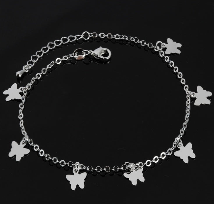 Tobillera estrella retro