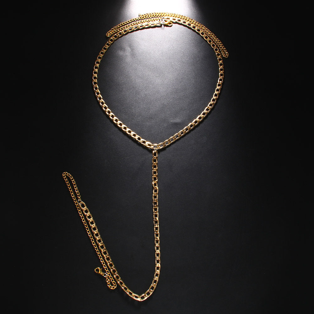 Punk Metal Underwear Chain Body Chains Pure Desire Bikini Accessories