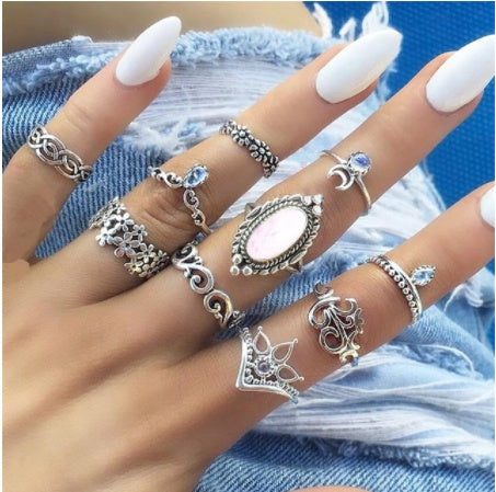 Diamantbesetzter Ring