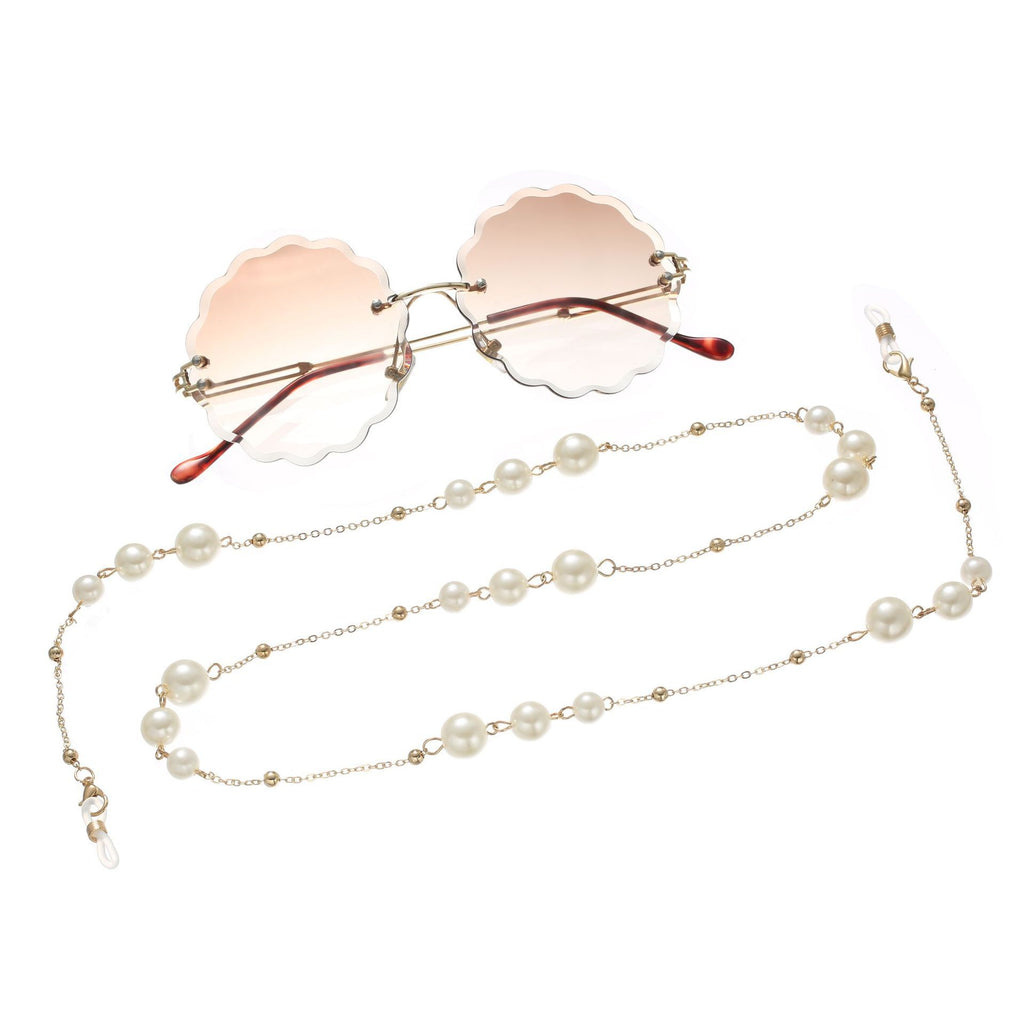 Perlen-Maskenkette Sonnenbrillen-Accessoires