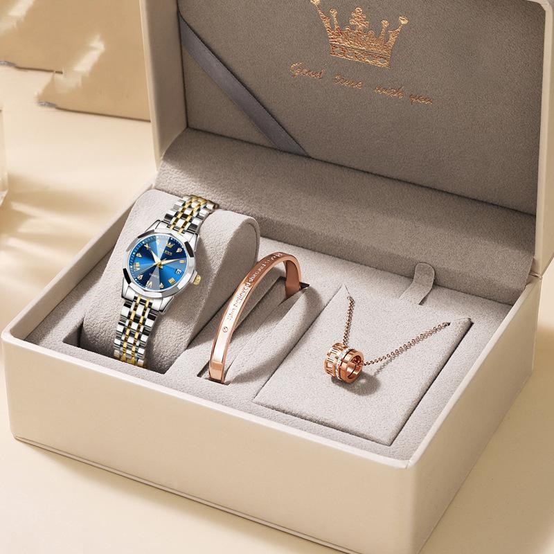 Quarz-Damenuhr-Geschenkbox