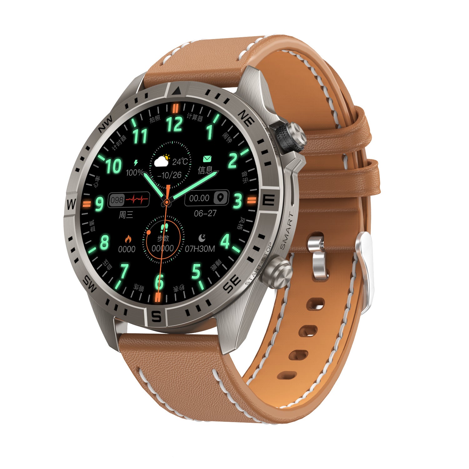 Smartwatch Herren Offline-Zahlung Multifunktion