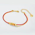 Pulsera de dama Año de la Serpiente enroscada