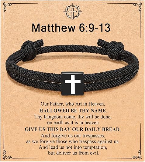 Simple Fashion Cross Milan Rope Braided Bracelet